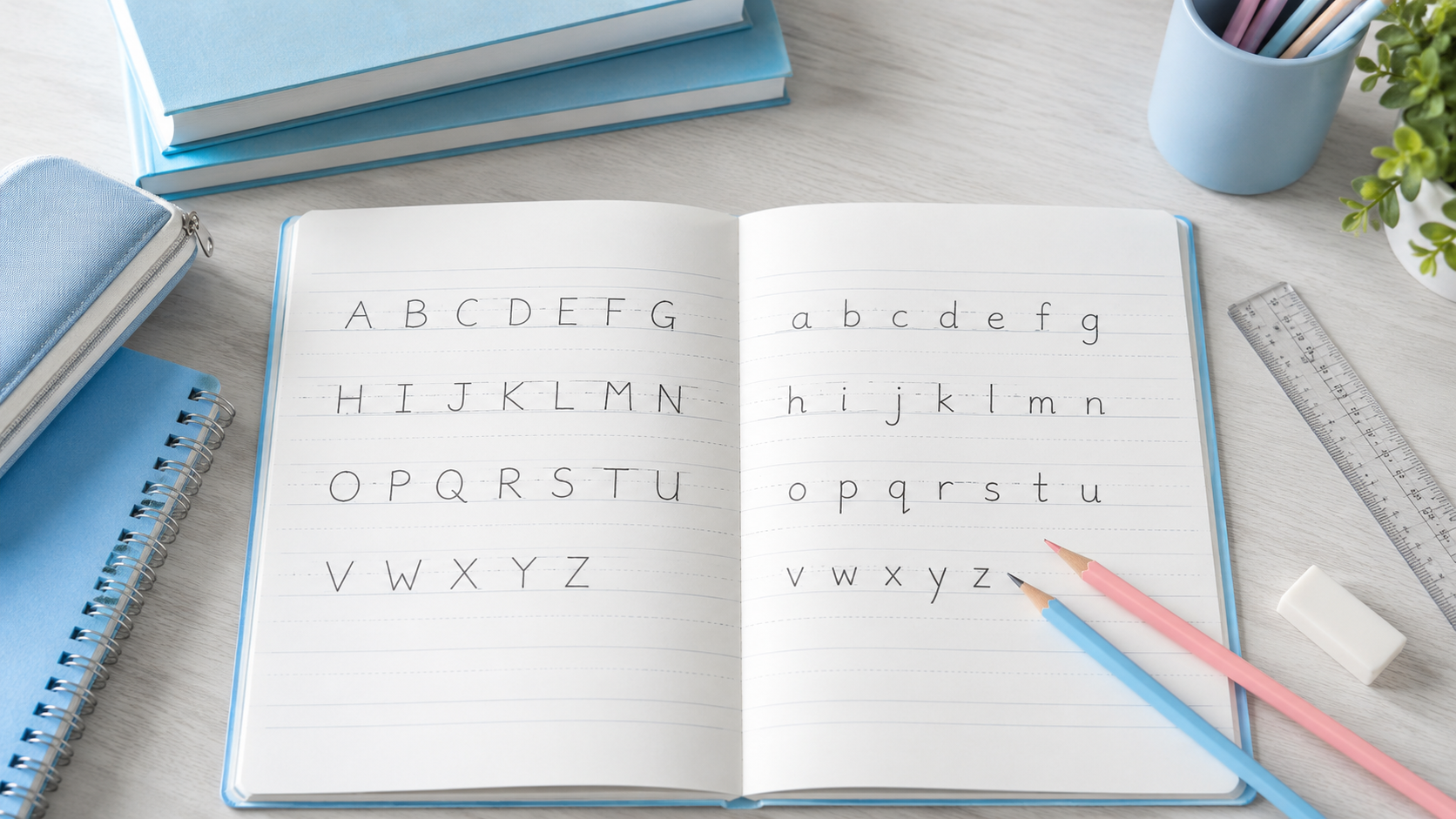 English print writing