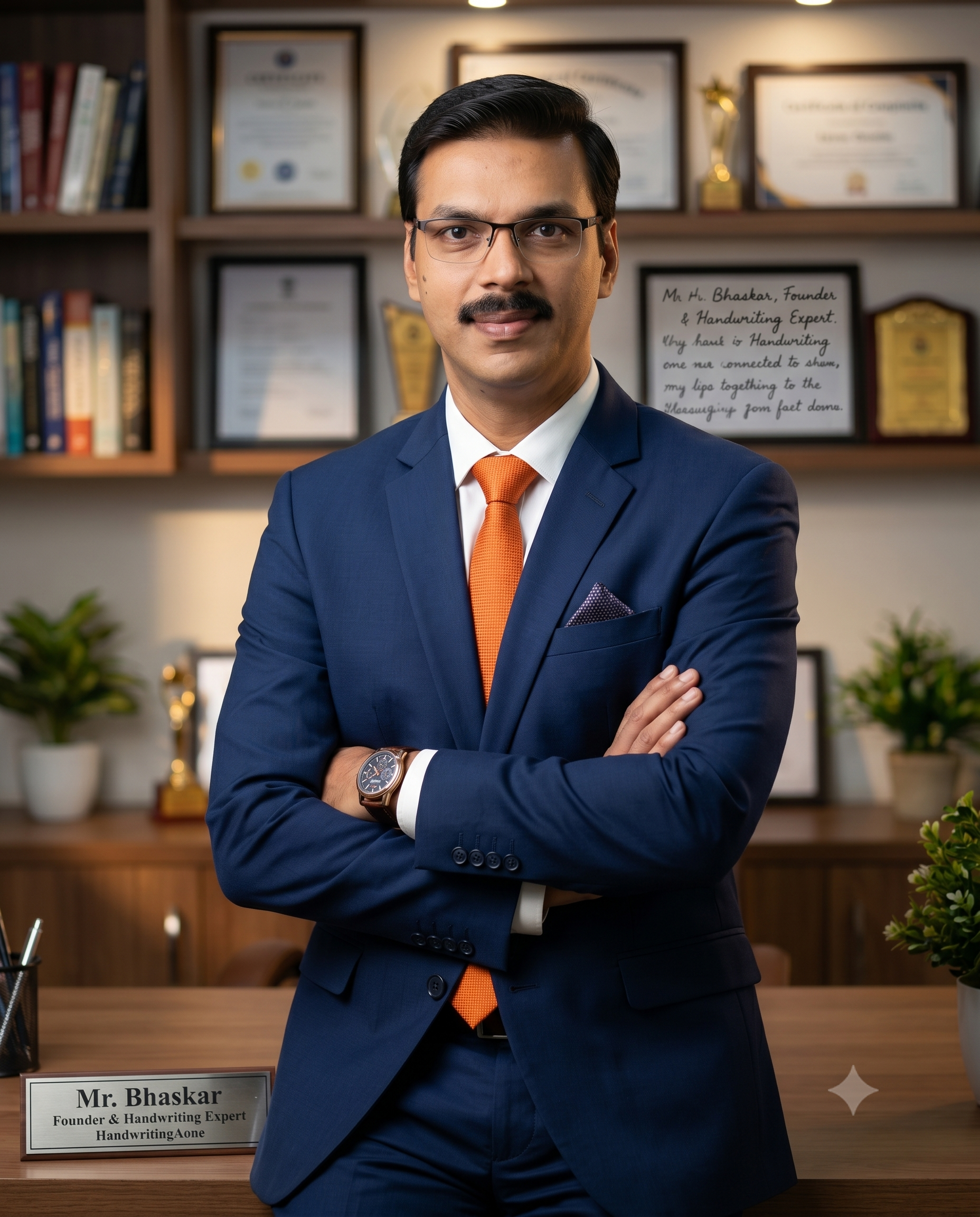 R. Bhashkar Founder HandwritingAone