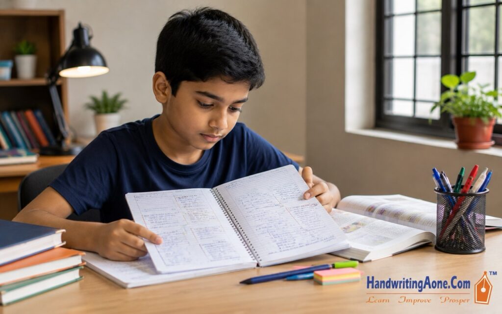 Why Good Handwriting Is Important for Students 3. better notes lead to better revision handwritingaone.com large
